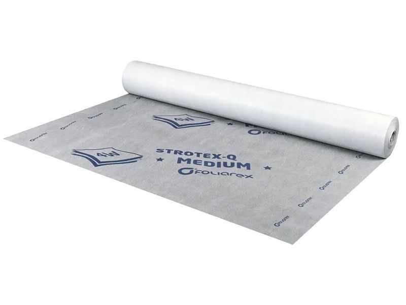 Супердифузійна мембрана STROTEX-Q MEDIUM (150 Г/М 2 ) ( покрівельна супердифузійна мембрана стротекс медіум для покрівлі ) 103 фото