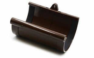 Муфта ринви (RAINWAY 130) коричнева (RAL 8017) 81538 фото