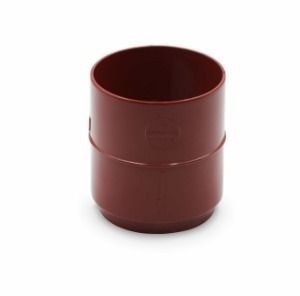 Муфта трубы 75 мм (RAINWAY 90) красная (RAL 3004) 5870 фото
