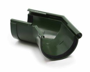 Кут ринви зовнішній 135&deg; (RAINWAY 130) зелений(RAL 6009) 02957 фото