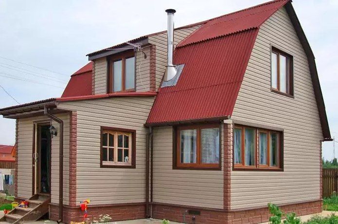 Сайдинг FLEX Сандаловый (Виниловый) 62489 фото